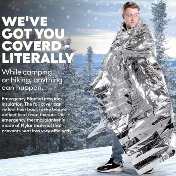 Madfox Emergency Blanket Acil Durum Battaniyesi 210*140cm