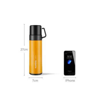 Naturehike 3IN1 Vacuum Paslanmaz Çelik Termos 600 ML