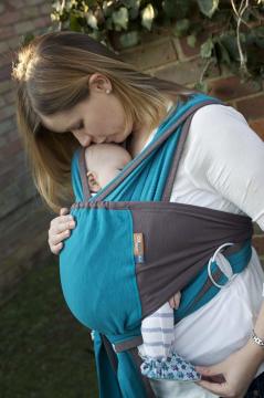 Close Carrier Caboo Anne Kucağı Sling Baltic Blue