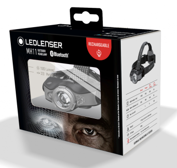Ledlenser MH11 1000 Lümen Kafa Feneri Siyah Gri
