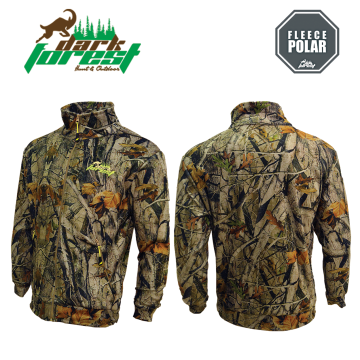 Dark Forest Polar Ceket-Sonbahar Desen