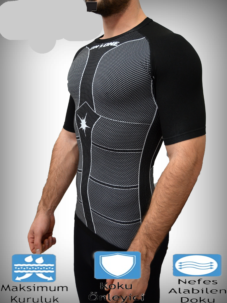 On-One DryFit Spor, Fitness ve Outdoor Slim Tişört