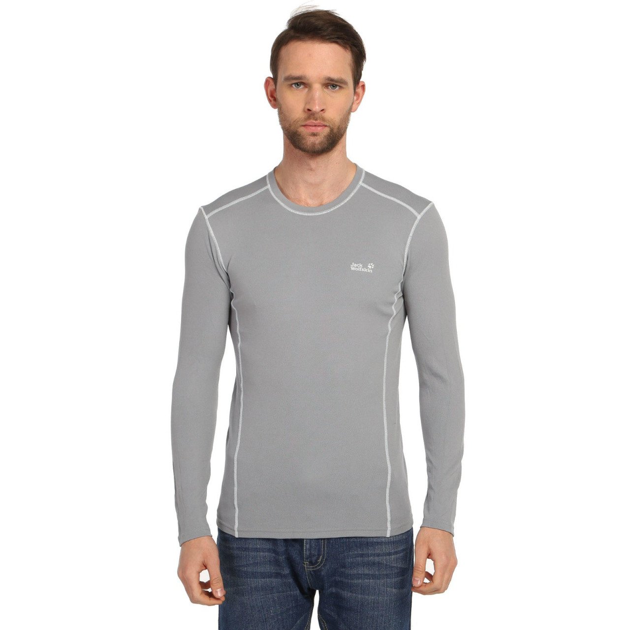 Gri Erkek Termal İçlik T-Shirt