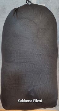 Bushlove Snag New -44C 800 Fill Kaz Tüyü Ultralight Uyku Tulumu Turuncu Kırmızı