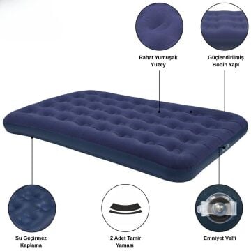 Madfox Tritech Luftbett Double Çift Kişilik Şişme Yatak