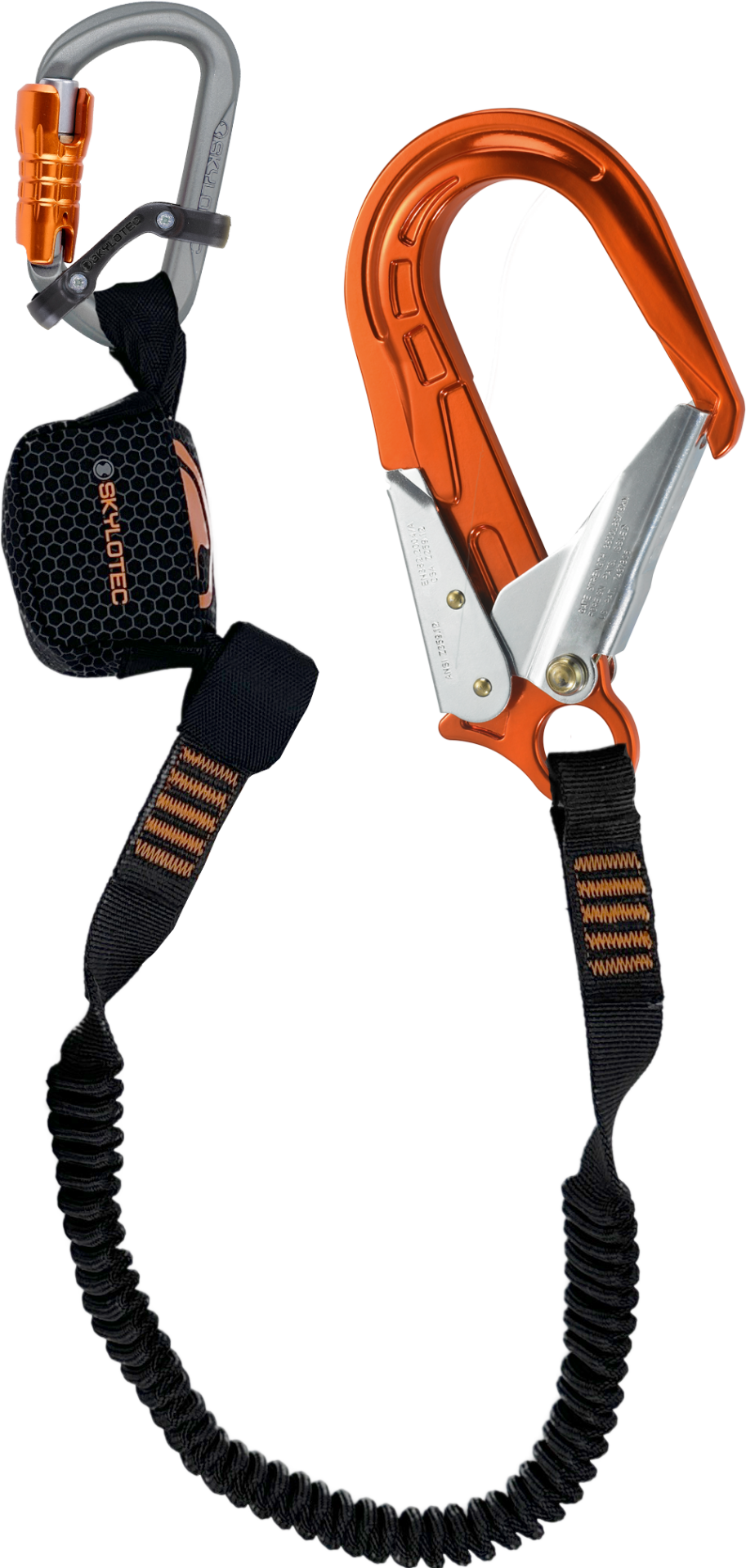 Skylotec Nanolink Flex I Fs64 Alu Konnektörlü Şok Emicili Tek Kollu Lanyard EN 355