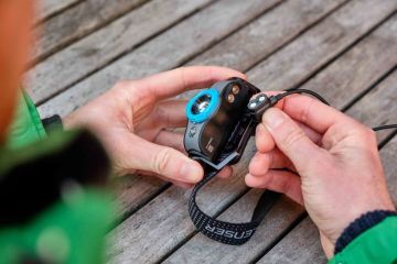 Ledlenser MH5 Black/Orange Kafa Feneri