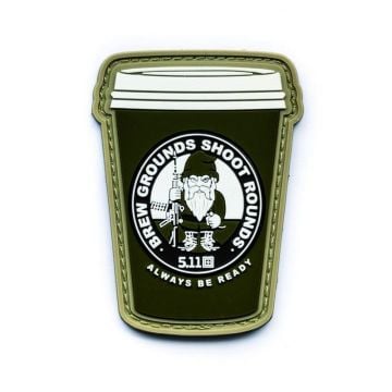5.11 Brewed Grounds To Go Patch