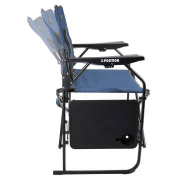 Gci Outdoor 3 Kademeli Katlanır Kamp Sandalyesi ( Rejisör Koltuk ) Mavi
