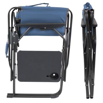 Gci Outdoor 3 Kademeli Katlanır Kamp Sandalyesi ( Rejisör Koltuk ) Mavi