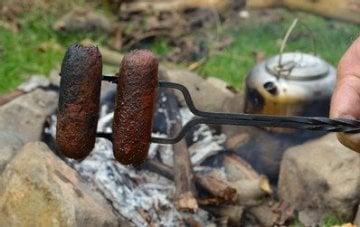 Bushcraft Barbekü Çatal