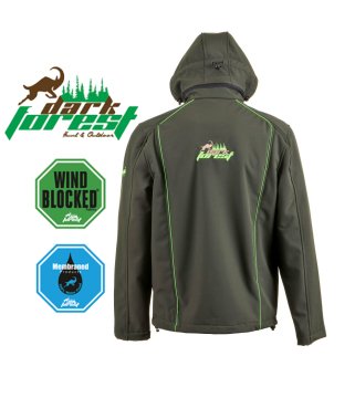 Dark Forest Su Geçirmez Termal 2001 Softshell Erkek Ceket Haki