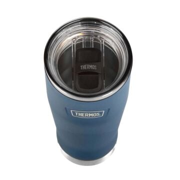 Thermos Icon IS115 0,53L Slide Lock Mug Solent Navy w/Straw 022982