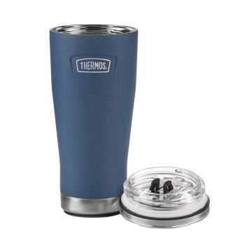 Thermos Icon IS115 0,53L Slide Lock Mug Solent Navy w/Straw 022982