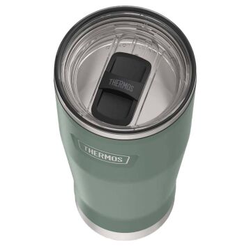 Thermos Icon IS115 0,53L Slide Lock Mug Alpine Green w/Straw 022998