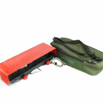 Orcamp Katlanabilir Ayaklı İkili Kamp Ocak (Çantalı+Adaptör Set)