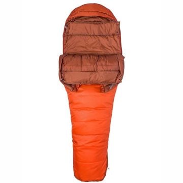 Marmot Trestles 0 Uzun -37,6° C Uyku Tulumu Sol - Turuncu