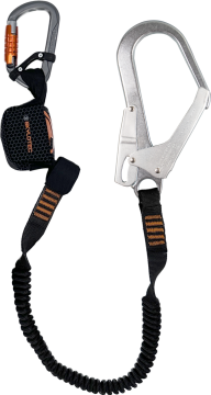 Skylotec Nanolink Flex I Fs90 St Konnektörlü Şok Emicili Tek Kollu Lanyard EN 355