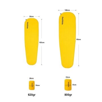 Naturehike C035 Ultralight Sponge Şişme Kamp Matı