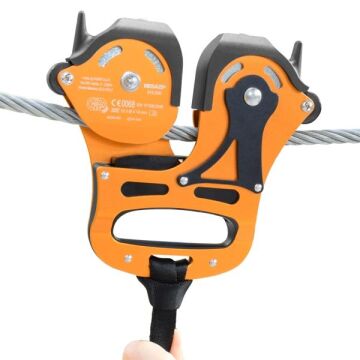 KONG MEGAZIP Çift Makaralı Zipline Makarası EN 17109