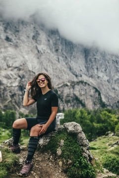 Woolona Elma Seamless Tshirt Siyah