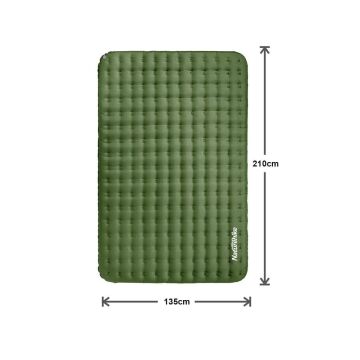 Naturehike TPU Thick Siesta Çift Kişilik Şişme Kamp Matı