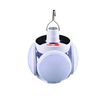 Camping Solar Lights Şarjlı Solar Güneş Enerjili ve USB Kamp ve Çadır Lambası