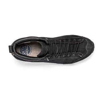 Lomer Italy Bio Naturale Mid MTX Waterproof Vibram Full Çarşak Deri Erkek Bot Siyah OffBlack