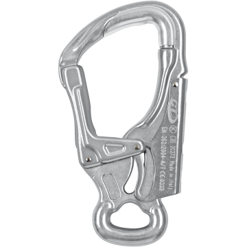 Skylotec K-Advance Shell H-316 Gümüş Palm Squeeze Alüminyum Karabina EN 362 EN 12275 UIAA 121