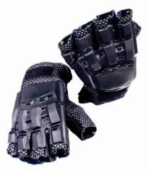 Yarim Parmak Paintball Eldiveni Siyah