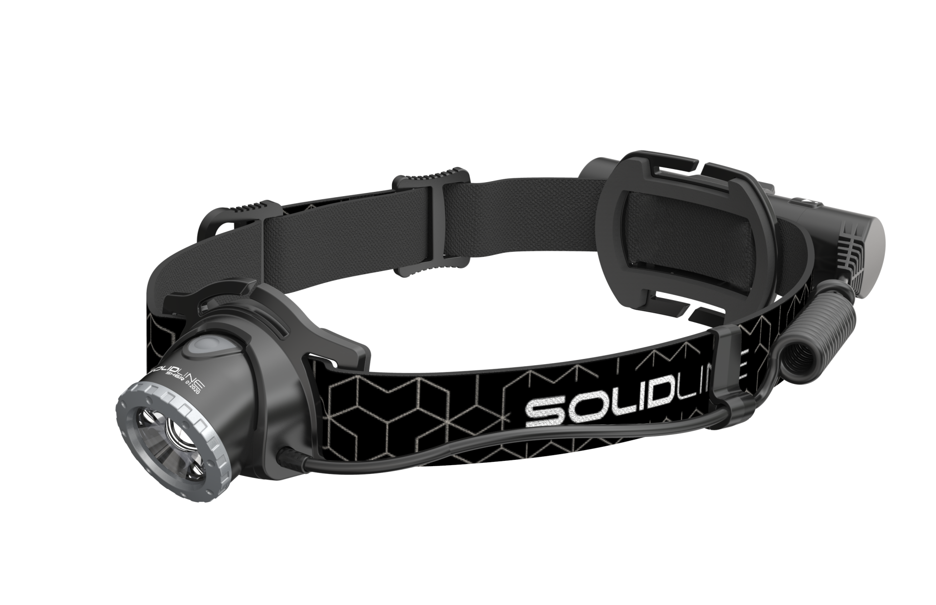Solidline SH6R 600 Lümen USB Şarjlı Zoomlu Kafa Feneri