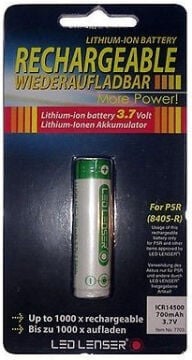 Led lenser 14500 pil 700 MAH