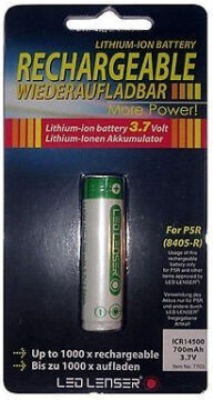 Led lenser 14500 pil 700 MAH