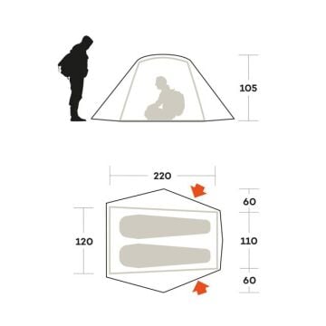 Ferrino Tent Hekla 2 Çadır