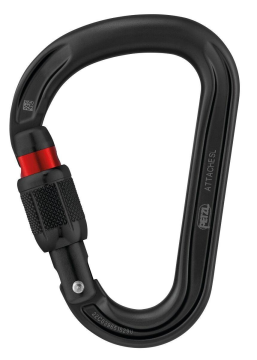 PETZL ATTACHE Alüminyum Karabina SİYAH