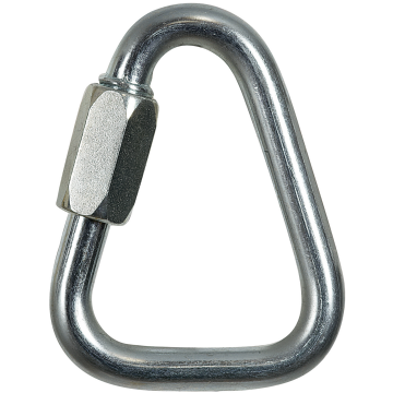 Skylotec Q-Link D 08 H-323-08 Gümüş Vidalı Çelik Delta Karabina EN 362 EN 12275 UIAA 121