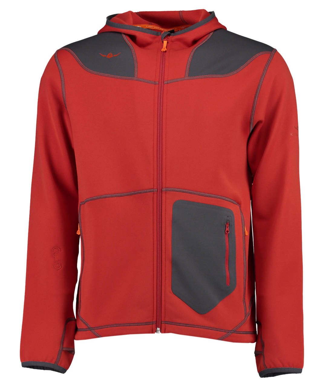 Kaikkialla ActiveShell Full Zip Erkek Ceket Bordo