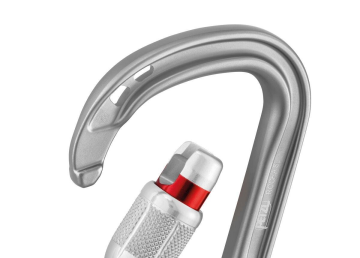 PETZL ROCHA Alüminyum Karabina GRI