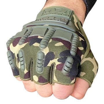 Mechanix Parmaksız Tactical Eldiven Kamuflaj
