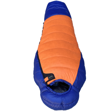 Bushlove Snag New -44C 800 Fill Kaz Tüyü Ultralight Uyku Tulumu Mavi Turuncu