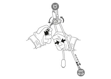 PETZL DUAL CONNECT ADJUST Lanyard