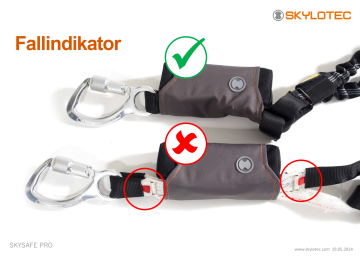 Skylotec Skysafe Pro Flex Y L0558 Gümüş Turuncu Alüminyum Konnektörlü Şok Emicili Çift Kollu Lanyard 180 cm EN 355 ANSI Z359 13