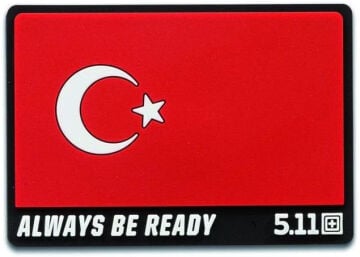 5.11 Türk Bayrağı Patch