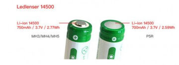 Led Lenser 14500 Pil 750 MAH