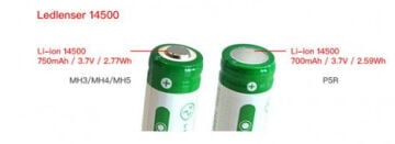 Led Lenser 14500 Pil 750 MAH