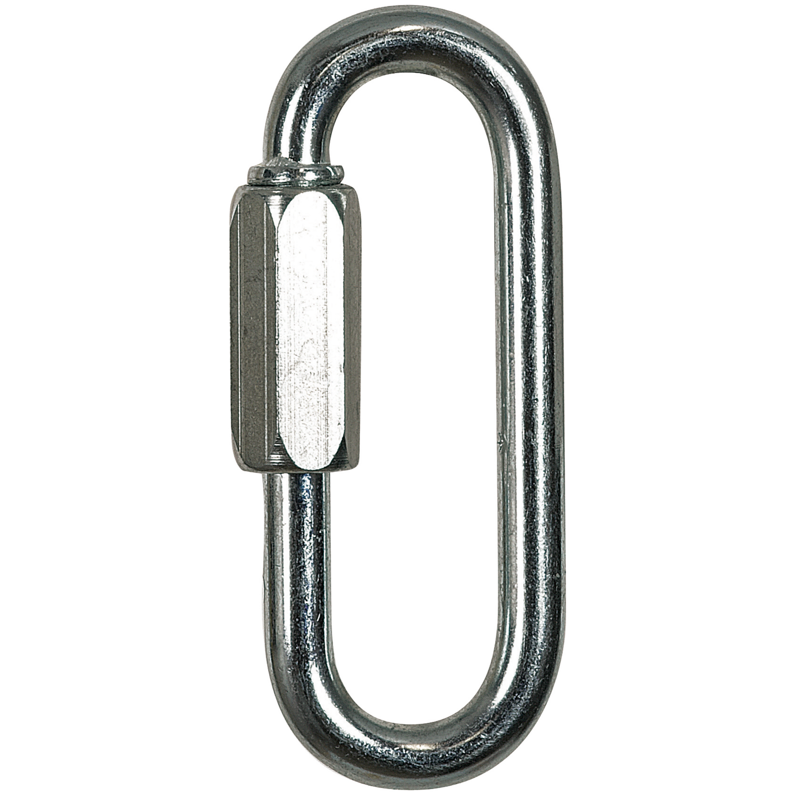Skylotec Q-Link S-Steel 07 H-321-07 Gümüş Vidalı Paslanmaz Çelik Oval Karabina EN 362 EN 12275 UIAA 121