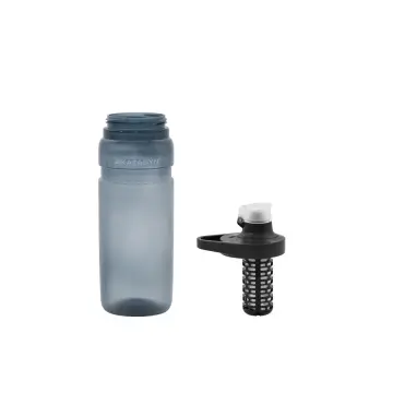 Katadyn BeFree AC Bottle 0.7L Smoke Hollow Fiber ve Aktif Karbon Filtreli 0,7 L Hafif Su Arıtma Şişesi