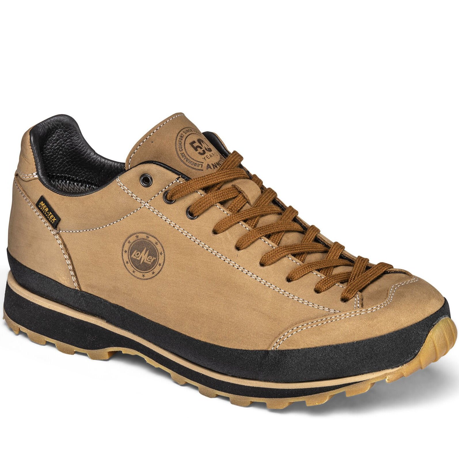 Lomer Italy Bio Naturale MTX  50th Vibram Nubuk Deri Erkek Ayakkabı Safari (50. Yıl Özel Seri)