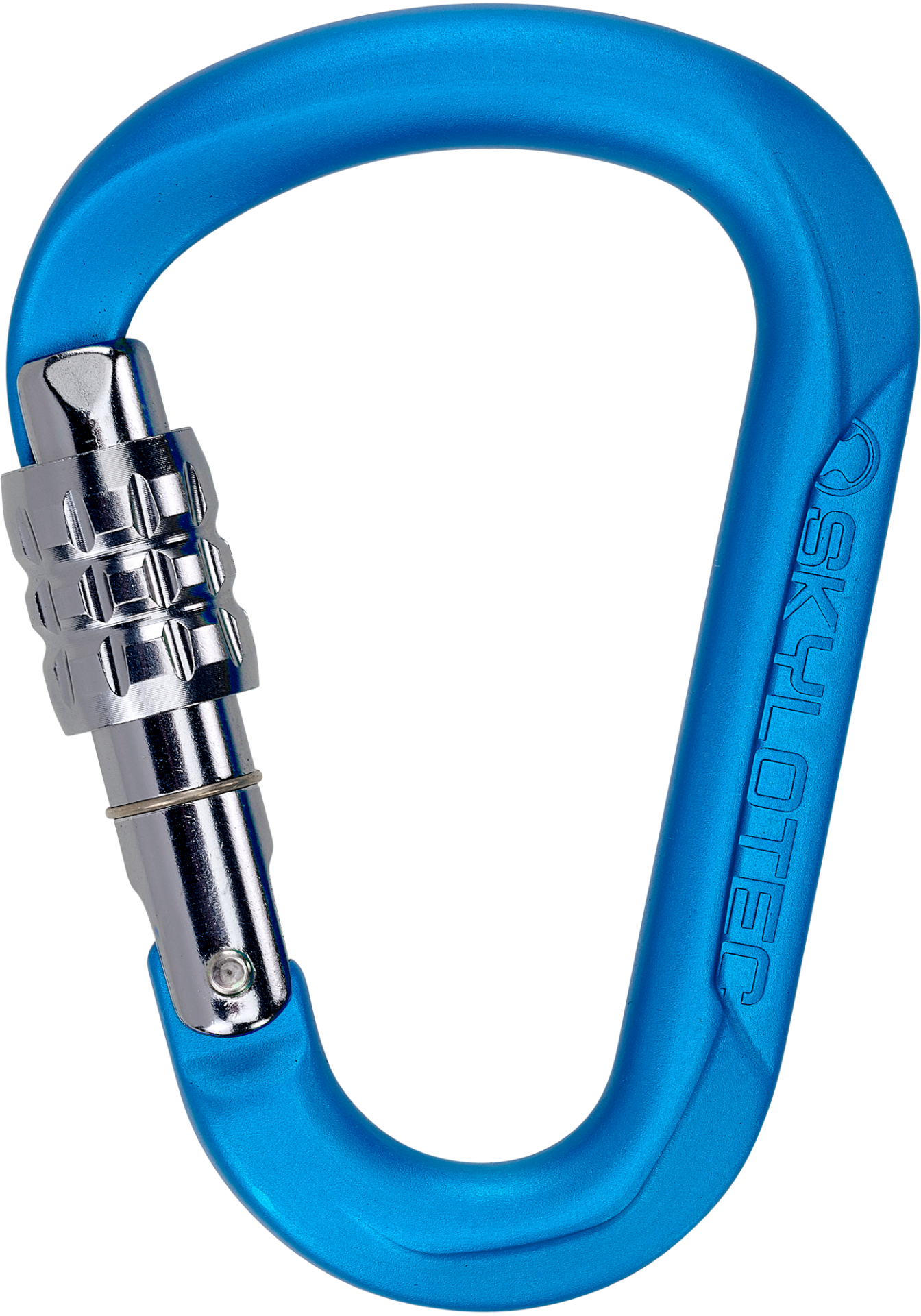 Skylotec Tondo SG H-6034-585-SG Mavi Screwgate Alüminyum HMS Karabina EN 362 EN 12275 UIAA 121 SKYLOTEC