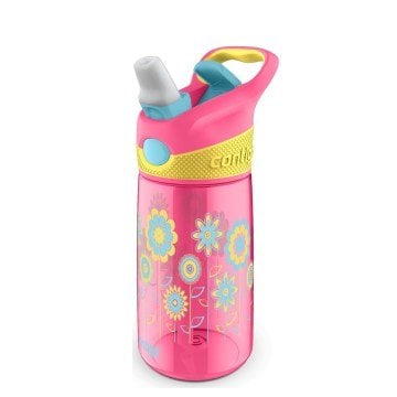 Contigo Striker Tek El Bas İç Emzikli Çocuk Su Matarası 420ml